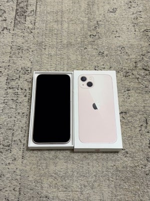 iPhone 13, 128 GB, pink, Perfekt, Meget flot Iphone 13 128 GB i pink farve sælges!. 

• Telefonen er