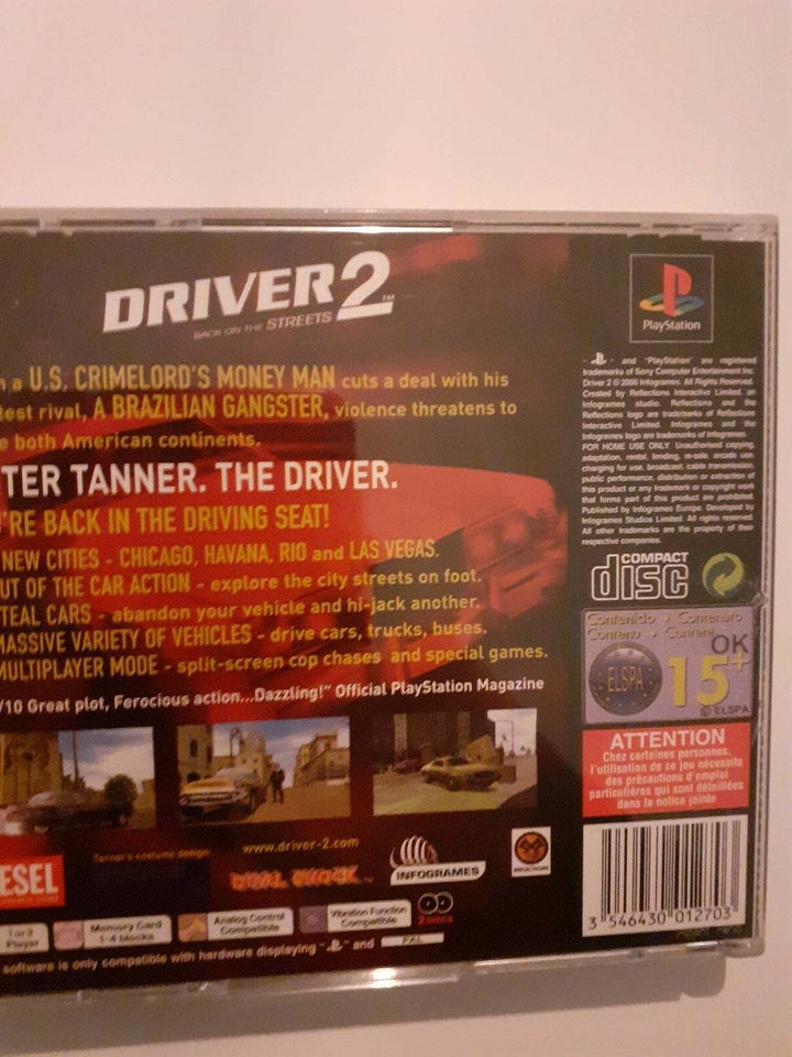 Driver 2, PS