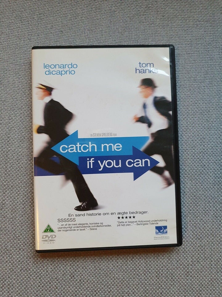 Catch me if you can, instruktør Steven Spielberg, DVD