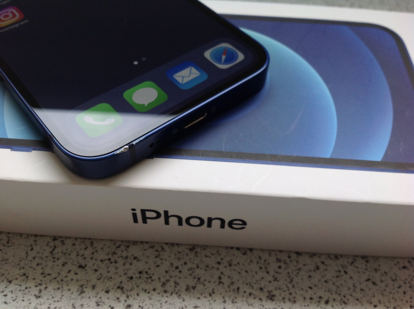 iPhone 12 Mini, 128 GB, blå