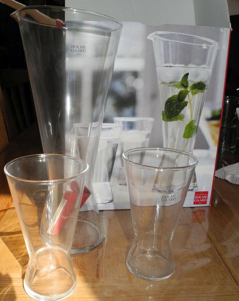 Glas, Helt ny glaskande og 2 nye glas, Holmegaard