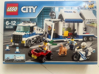 Lego City, 60139, Lego City - Politistation som lastbil - Lego politi.
Det er et uåbnet og helt nyt 