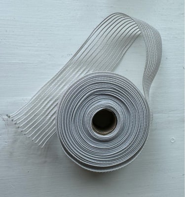 Stof, Stige elastik / smock elastik, Hvid smock elastik eller stige elastik, som er en nem måde at o