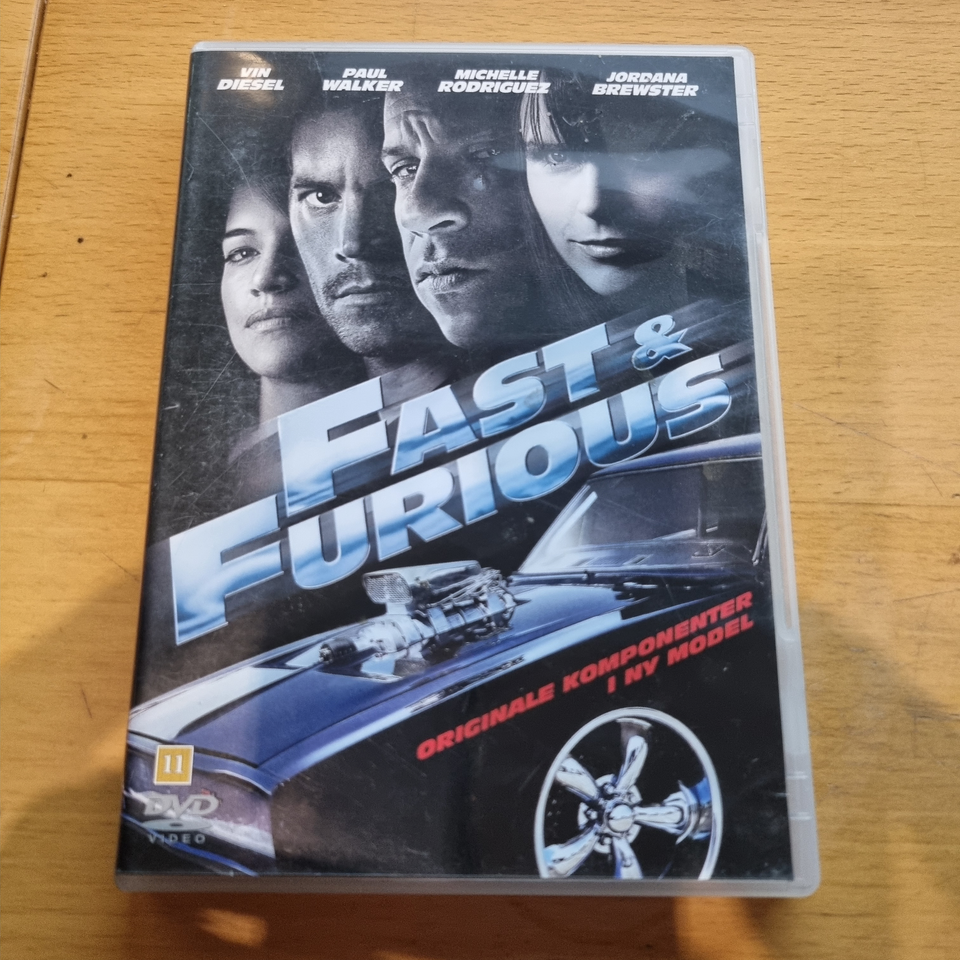 Fast & Furious, DVD, action