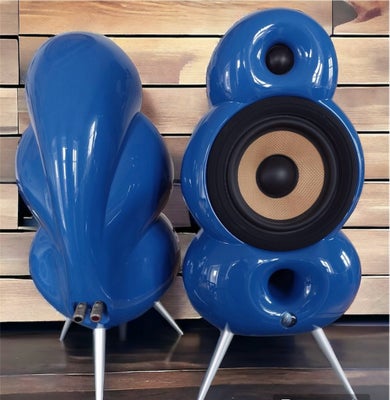 Højttaler,  ScanDyna, Minipod,  passiv, 2 stk blå Scandyna Minipod højttalere i flot stand. Lyder ri
