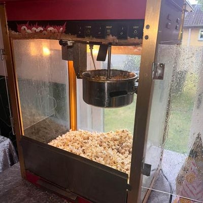 POPCORNMASKINE UDLEJES PRIVAT
4140 BORUP

Krydr festen med lækre sprøde popcorn 

- 300 kr. for et d