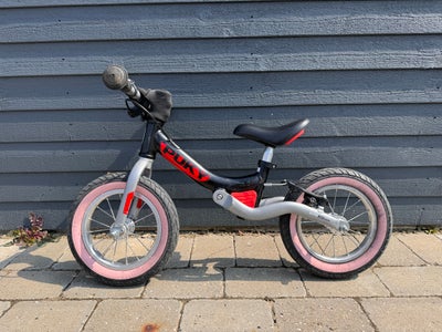 Unisex børnecykel, løbecykel, PUKY, 12 tommer hjul, 0 gear, Lækker løbecykel med håndbremse og affje