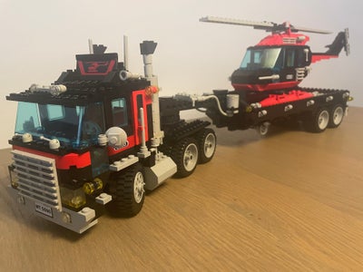 Lego Model Team, 5590 Whirl N' Wheel Super Truck, Flot stand. Slidt kasse og byggevejledning medfølg