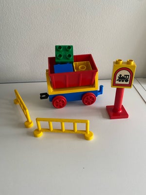 Lego Duplo, 2739, Lego Duplo 2739 togvogn. Komplet sæt