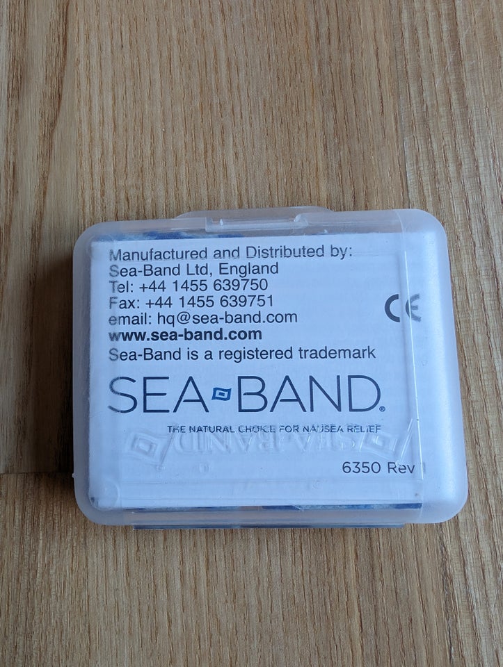 Andet, Akupressurarmbånd køresyge, Seaband