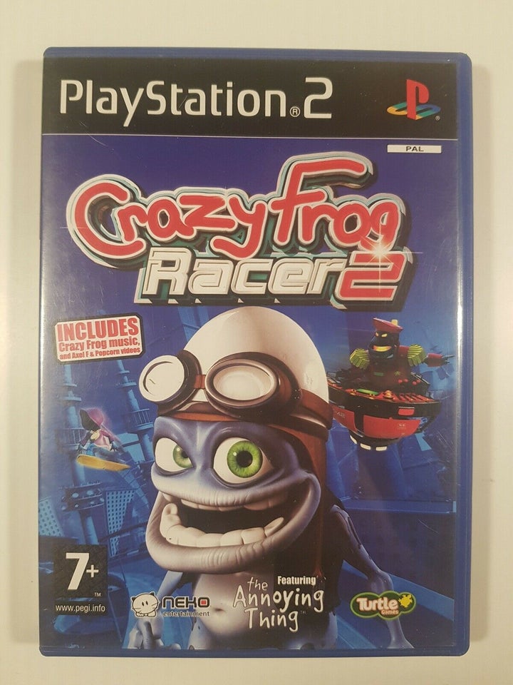 CrazyFrog Racer 2, PS2