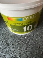 Væg maling / Glans 10, Dyrup - Øko - Robust Akryl, 10 liter