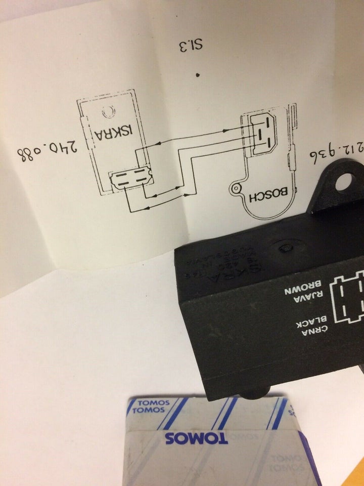 Ny orig. Tændspole til Tomos