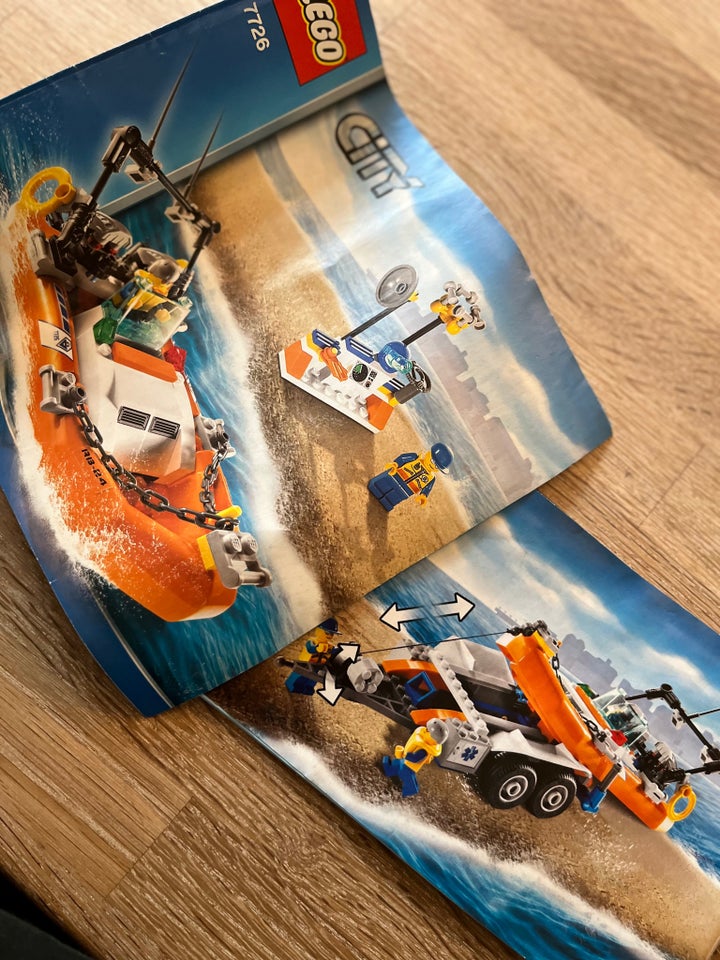 Lego City, Båd og bådtrailer