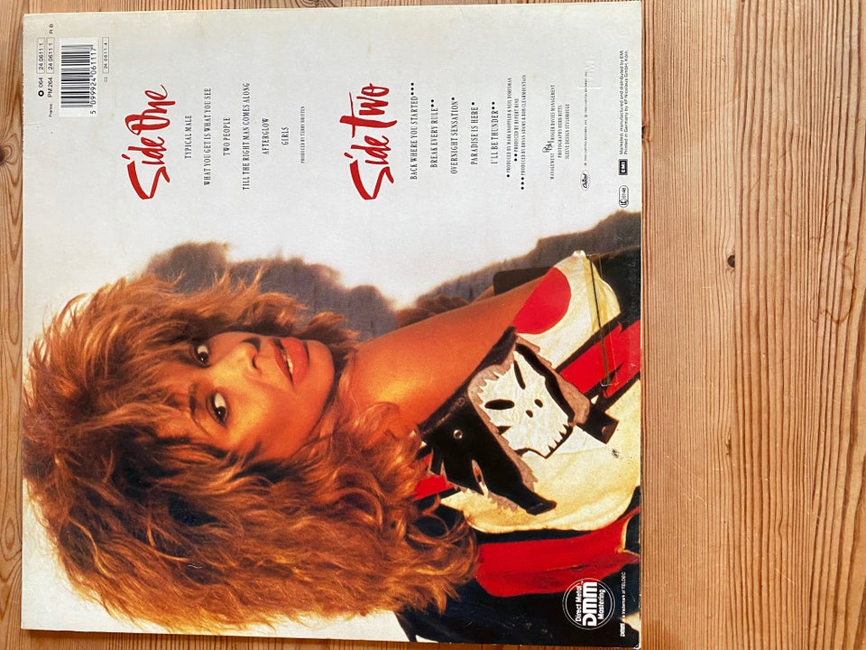 LP, Tina Turner, Break every rule