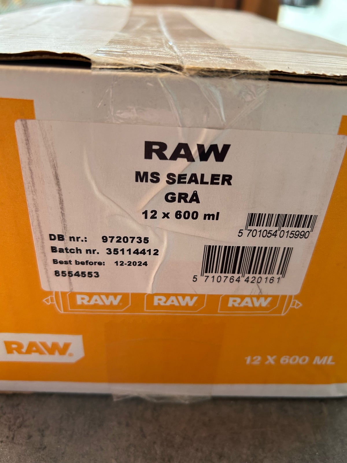 Raw MS fuge 600 ml