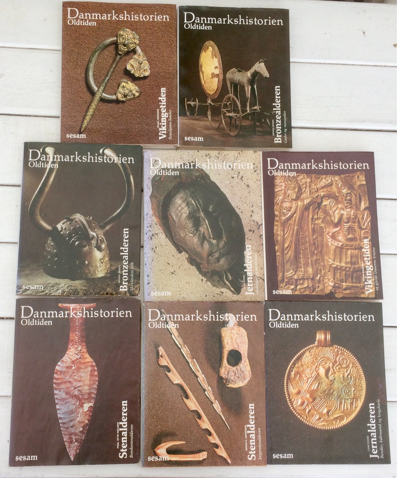 8 oldtiden bøger