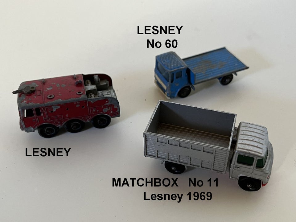 Modelbil, MATCHBOX LESNEY