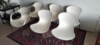 Kasper Salto, stol, Spisebordsstole, 6 stk
Kasper Salto, model  NAP 
Fire uden og to med armlæn 
For
