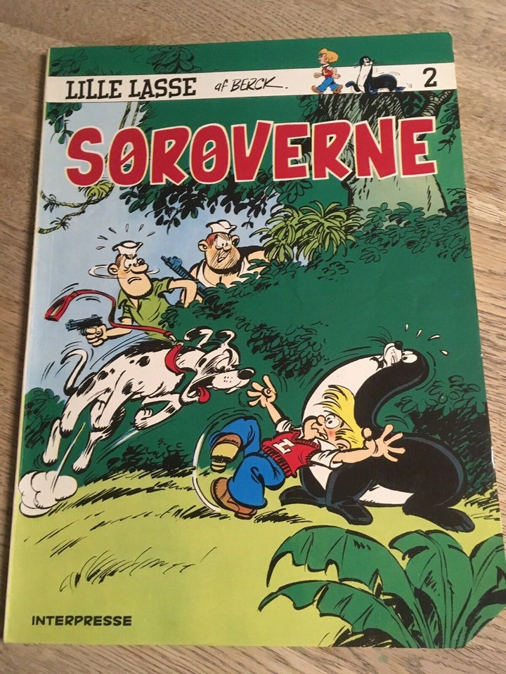 Lille Lasse 2 - Sørøverne, Berck, Tegneserie