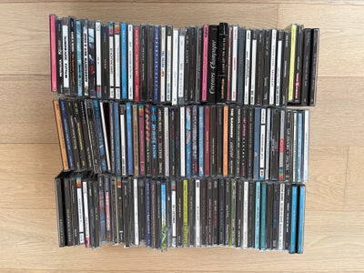 Samling: Samling - se billede, andet, Samling af cd-er sælges, diverse rock og pop, zoom på billede