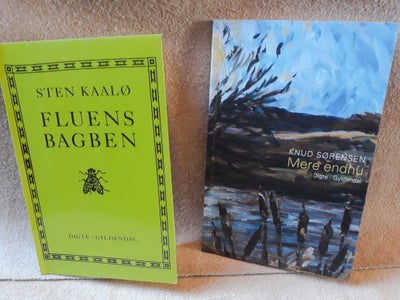 Fluens Bagben & Mere Endnu, Sten Kaalø & Knud Søre, genre: digte, 2 Digtsamlinger sælges. Fast samle