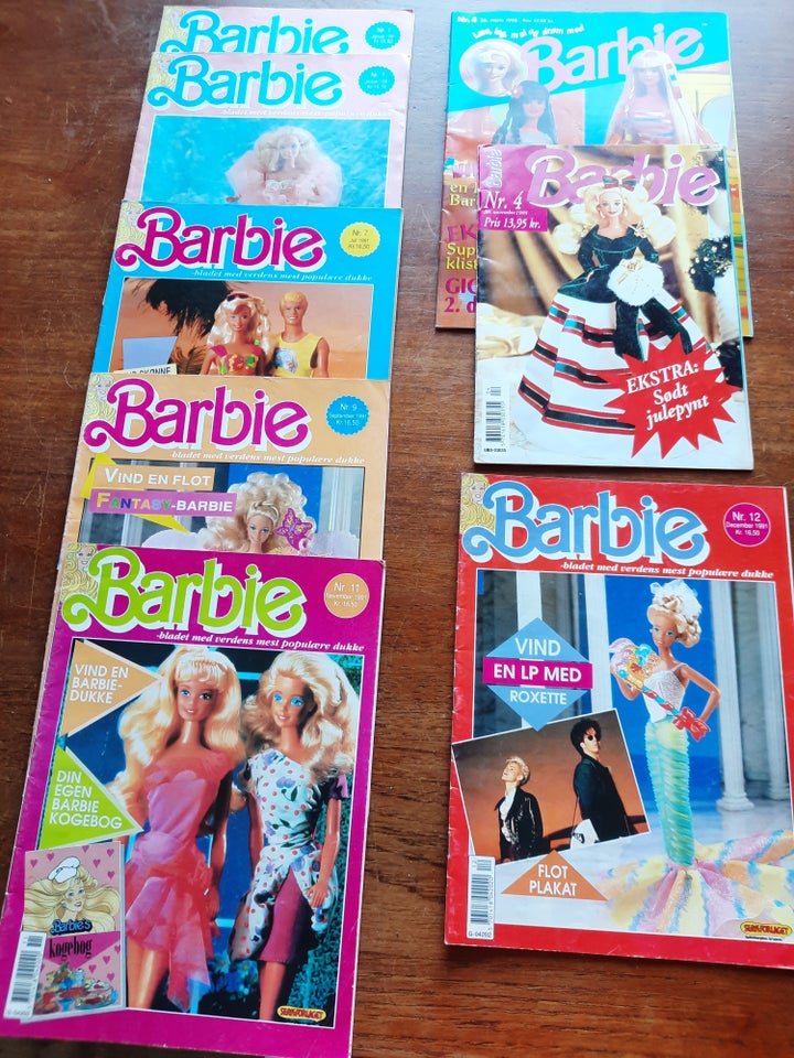 Barbie, Mattel Inc. Copy right.