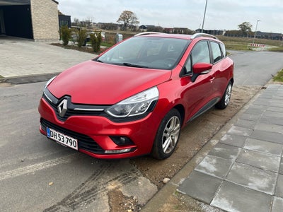 Renault Clio IV, 1,5 dCi 90 Zen Sport Tourer, Diesel, 2017, km 207000, rød, aircondition, ABS, airba