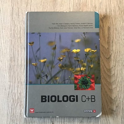 Biologi C+B, Troels Wolf m.fl., år 2008, 1. udgave, Pæn og ren bog. Bogen har været med i taske, så 