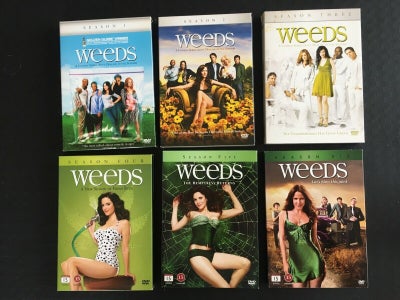 Weeds - sæson 1-6, DVD, drama – dba.dk – Køb og Salg af Nyt og Brugt