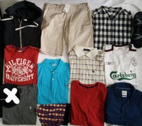 Blandet tøj, ca. 15-16 år (mest str. L og XL), Nyt og brugt