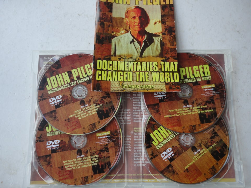 JOHN PILGER , instruktør CHARLES DARWIN , DVD
