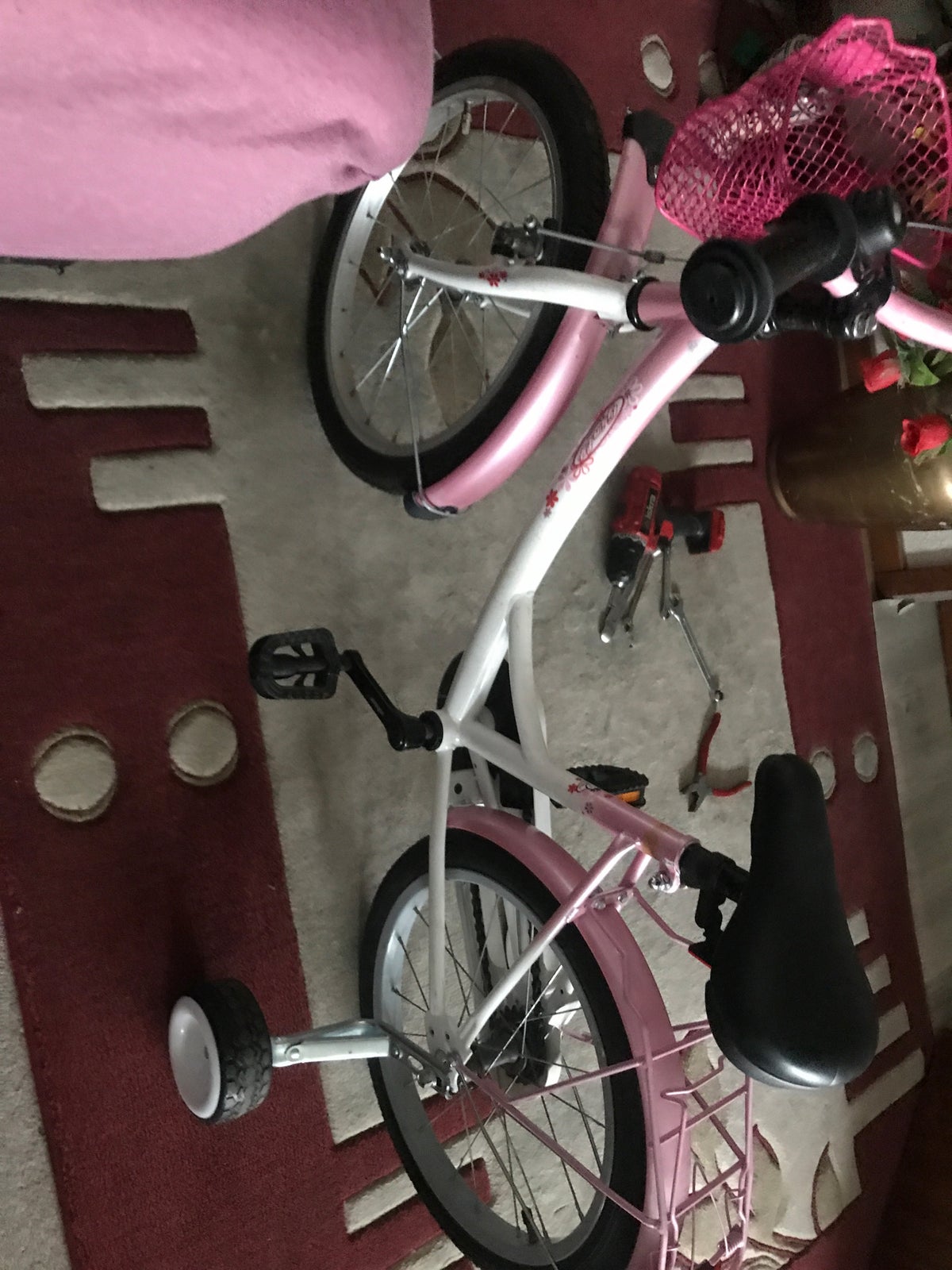 Pigecykel, citybike, 18 tommer hjul