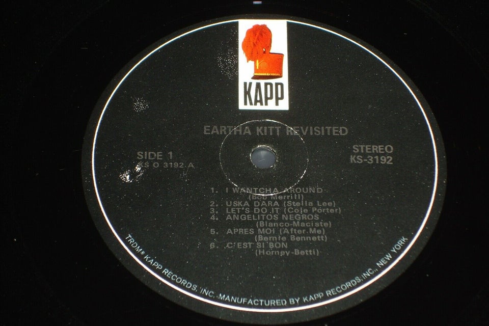 LP, Eartha Kitt , Revisited ( Vocal