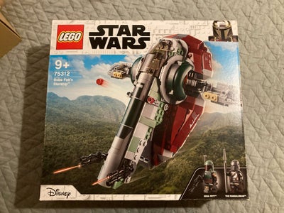 Lego Star Wars, 75312, Star Wars, Boba Fetts rumskib
Komplet sæt inkl manual og æske.