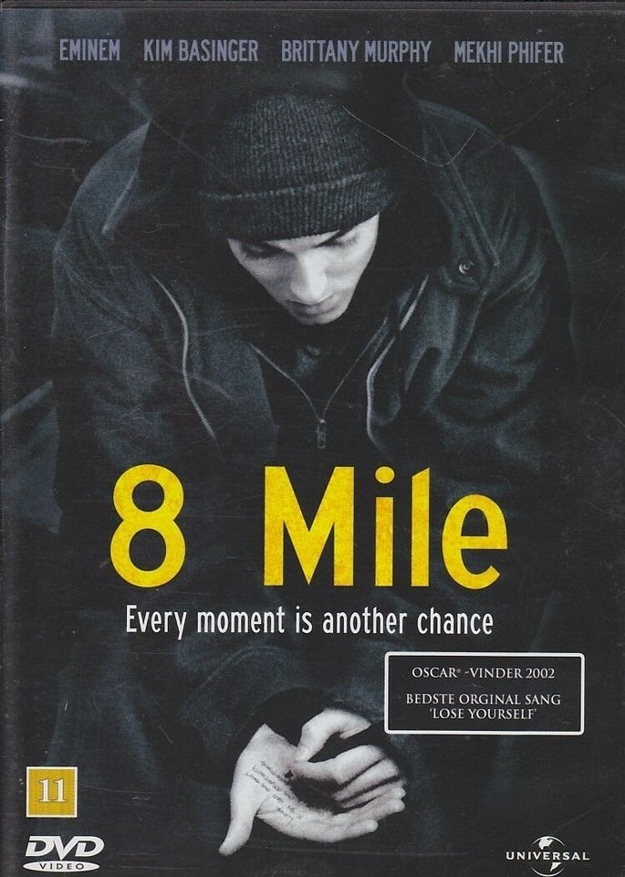 8 mile, instruktør Eminen, DVD