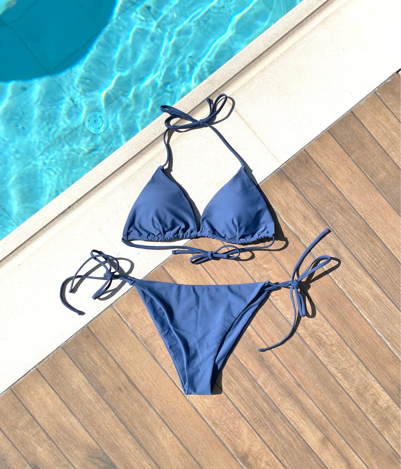 Badetøj, Bikini, i farven blå – dba.dk – Køb Nyt og Brugt