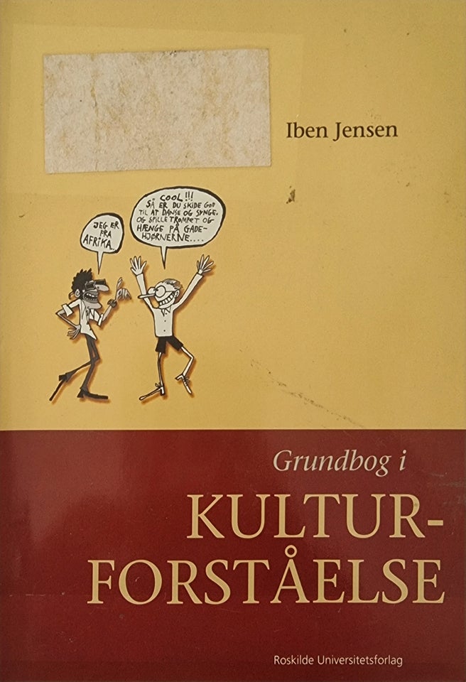 KULTUR-
FORSTÃELSE, Iben Jensen