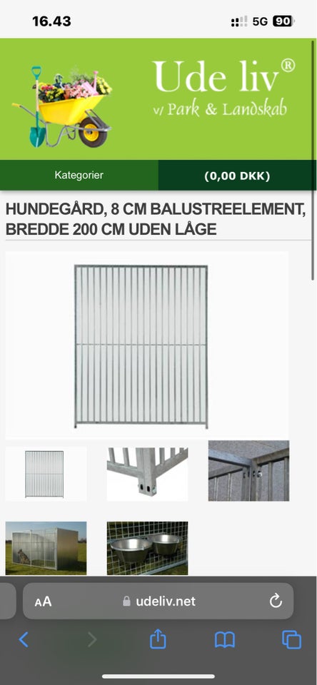 Hundegård, Udeliv