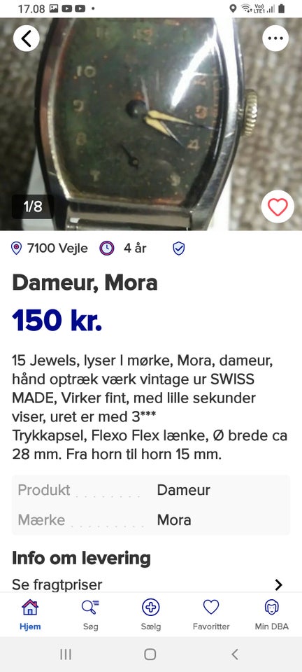 Dameur, Mora