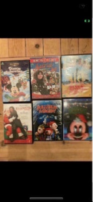 DVD, Diverse jule dvd mm, 1 stk kr 30
4 stk kr 100
Jullerup solgt
Disney
Astrid Lindgren 
Julemand
O