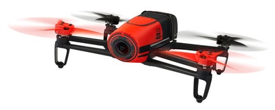 parrot bebop drone, Drone funger med mobiltelefon. 2 km