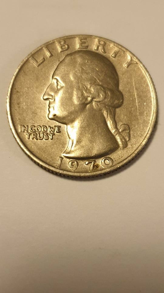 Amerika, mønter, Quarter dollar