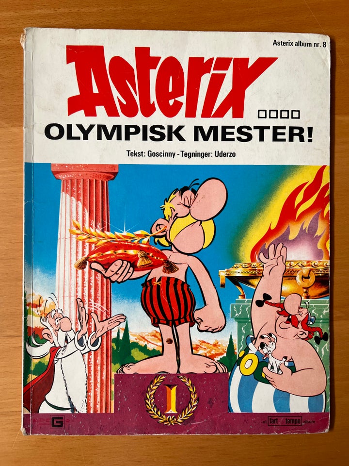 Asterix 1, 3, 6