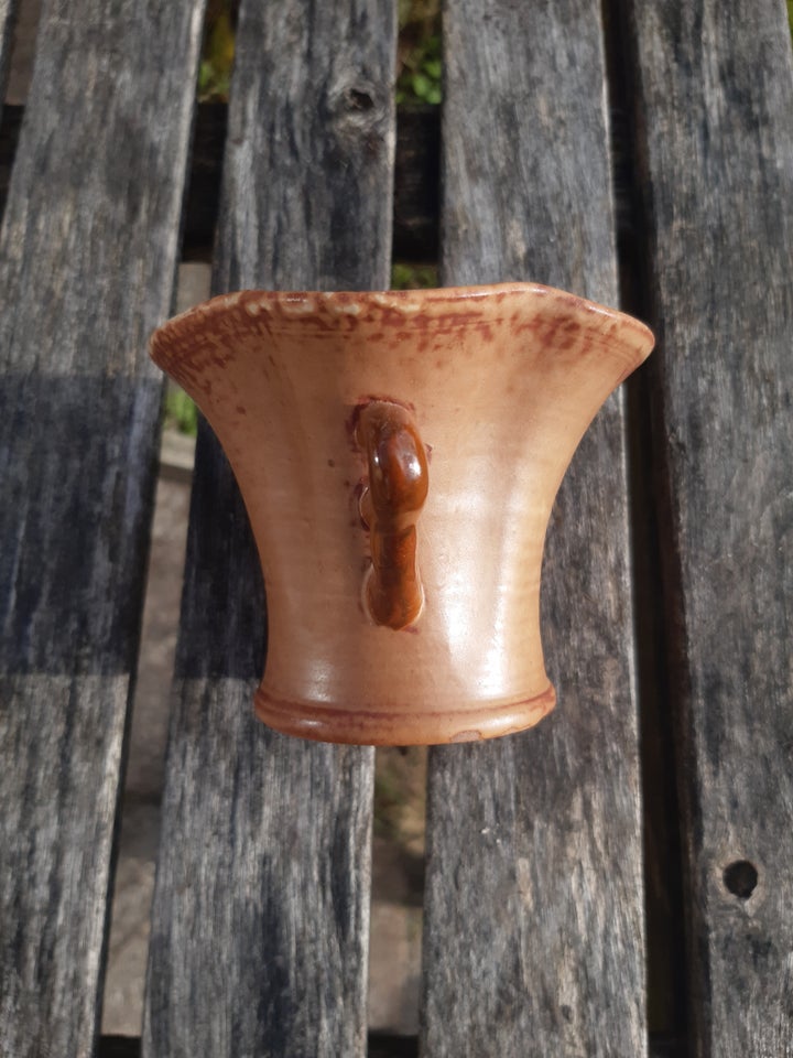 Keramik, Lav vase, bred top/hanke