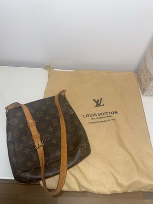 Skuldertaske, Louis Vuitton, bøffellæder, Flotteste vintage Louis Vuitton taske ??