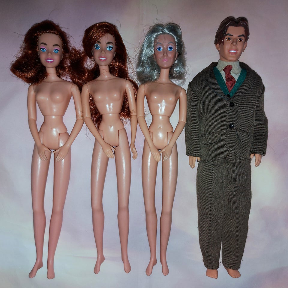 Barbie, Anastasia Marie og Dimitri dukker