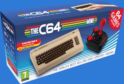 Commodore 64 Mini MED 10.000 SPIL, arkademaskine, Perfekt, Jeg købte en C-64 mini fra Proshop for en