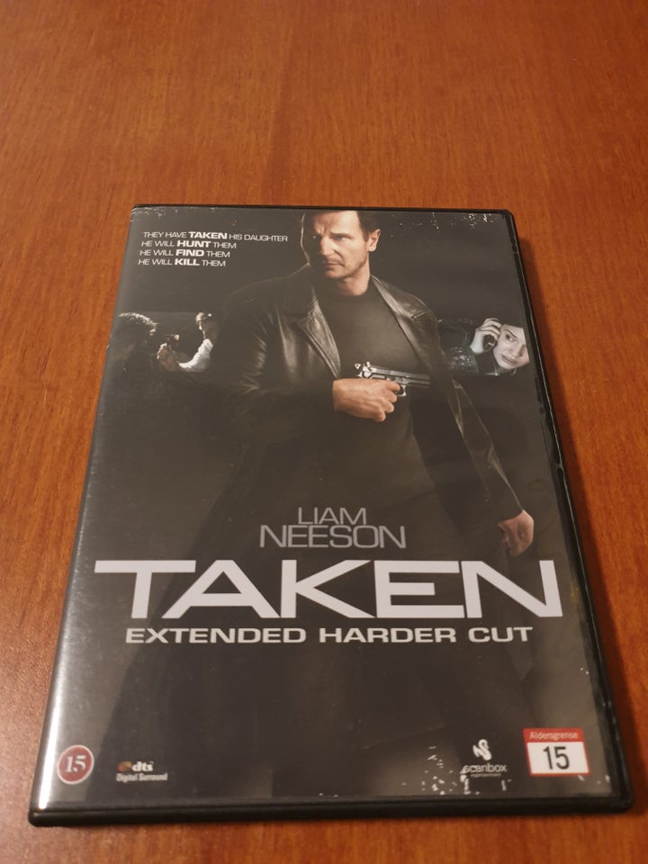 Taken - Extended Harder Cut, instruktør Pierre Morel, DVD