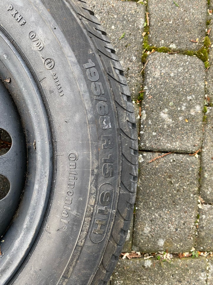 Stålfælge, 15", Mercedes